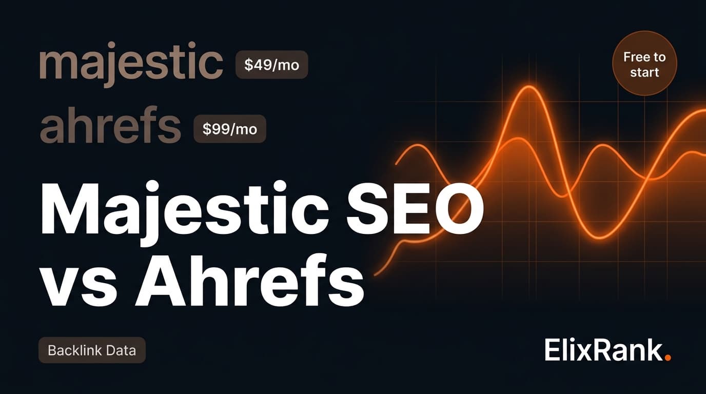 Majestic SEO vs Ahrefs: Which Should You Choose in 2025?
